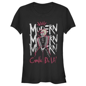 Juniors Womens Cruella Modern Masterpiece T-Shirt - 1 of 4