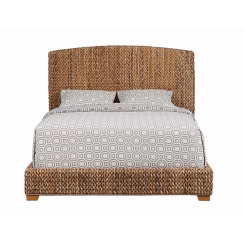 Lakeside Woven Banana Leaf Bed Brown Private Reserve