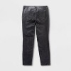Women's Mid-Rise Skinny Curvy Jeans - Wild Fable™ Black - 2 of 3