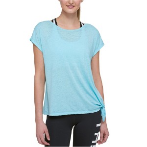Tommy Hilfiger Womens Side Slit Basic T-Shirt - 1 of 1