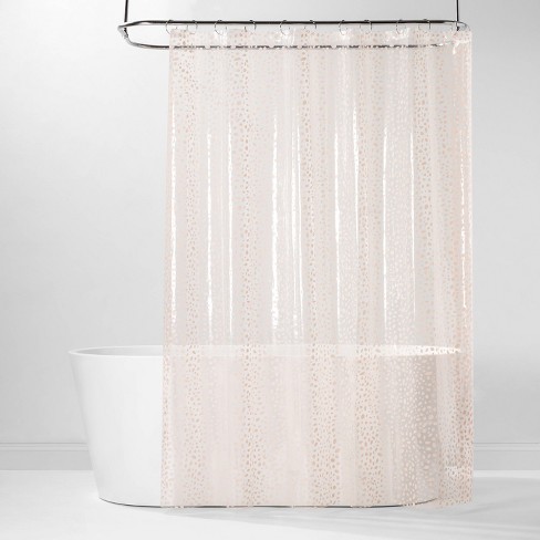 Peva Shower Curtain Pink Dots Room Essentials Target