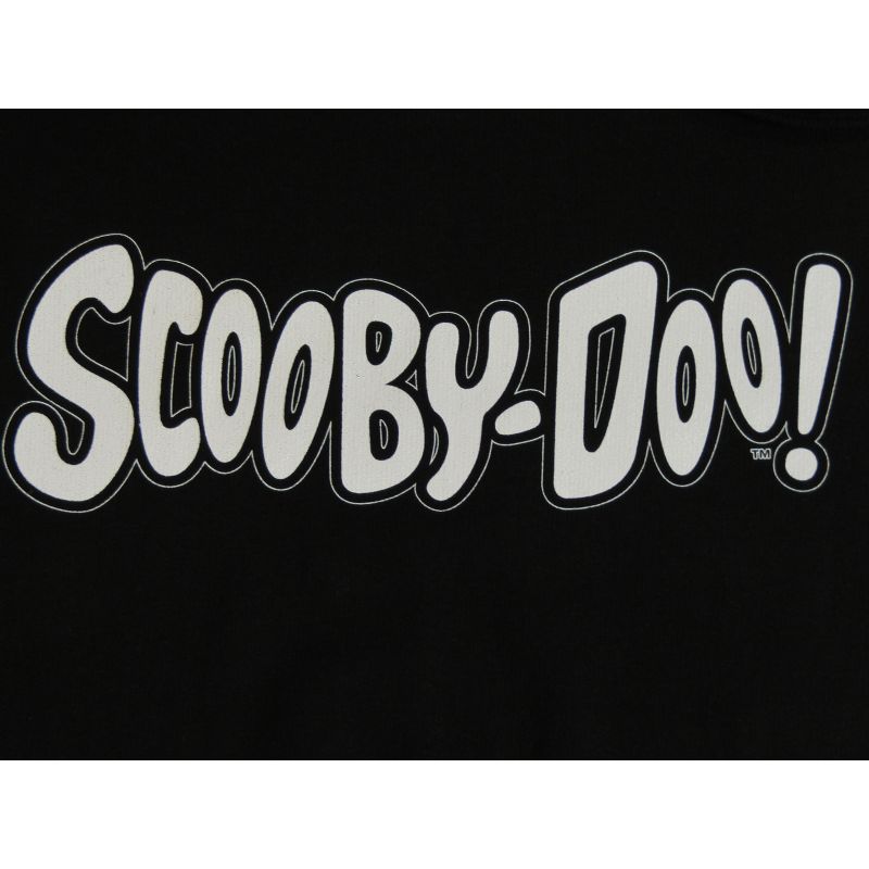 Black Scooby-Doo Logo Men's Hoodie, 2 of 3