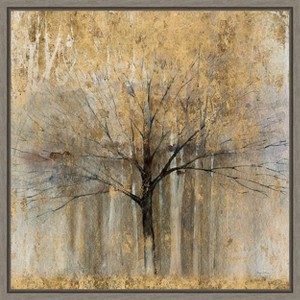 Amanti Art Open Arms Gold Crop by Avery Tillmon Framed Canvas Wall Art - 1 of 4