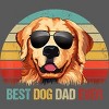 Adult Design By Humans Best Dog Dad Ever Golden Retriever By LuckyCharm99 Sweatshirt - 2 of 2