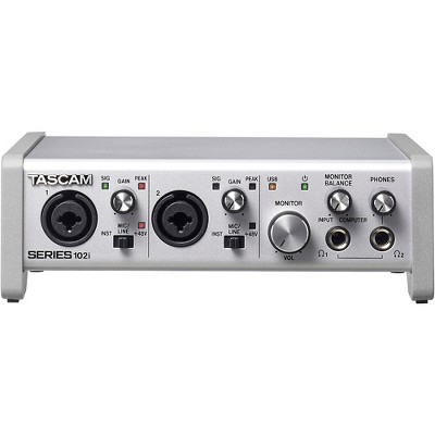 Tascam TASCAM SERIES 102i 10-In/2-Out USB Audio/MIDI Interface