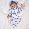 Paradise Galleries Reborn Baby Doll - My Sleepy Star, Mayra Garza Designer's Doll Collections, Includes Gown, Beanie, Bib, Pacifier, Doll Baby Bottle - 2 of 4