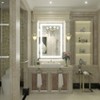 Apmir Super Bright 192 LEDs/m Front LED Lighted Anti-Fog Tempered Glass Bathroom/Vanity Mirror with ETL & 3-Year Warranty - 2 of 4