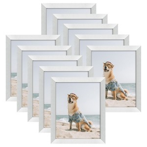 Golden State Art 8x10 MDF Picture Frame 0.71 Inch Thickness for 5x7 Picture - Pack of 10 - 1 of 4