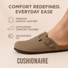 CUSHIONAIRE Haze Mens Clogs | Comfortable Slip-On Clogs for Men with Arch Support and Cork Suede Footbed | Perfect Potato Shoes for Indoor&Outdoor Use - 3 of 4