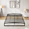 coucheta Bed Frame Heavy Duty Metal Platform Low Profile, Mattress Foundation, No Box Spring Needed - 4 of 4