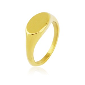 Slate by Rebl Ring  18K Gold Plated Stainless Steel - 1 of 3