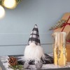 NAYSAYE Party Decoration and Accessories Fabric Sitting Gnome Decoration Set for Holiday Celebration, White and gray, 3.5"*14.6"*0.5" - 2 of 4