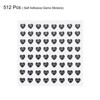 Unique Bargains Heart Shape Self Adhesive Valentine Makeup DIY Rhinestone Stickers 512 Pcs - 3 of 4