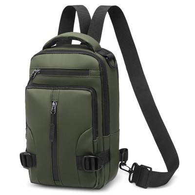 Unique Bargains Lightweight Waterpoof Anti Theft Casual Crossbody Backpack for Women Men
