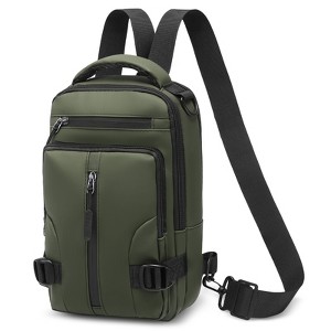Unique Bargains Lightweight Waterpoof Anti Theft Casual Crossbody Backpack for Women Men - 1 of 4