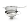 iSi Funnel & Sieve - Stainless Steel Combination Set with 700ml Capacity - Universal Fit, Compatible with Cream Whippers, Canning Jars - (3-Pack) - 2 of 4