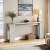 Tribesigns 70.9in Narrow Console Table, Wood Sofa Table Behind Couch for Living Room Hallway Entrance - 4 of 4