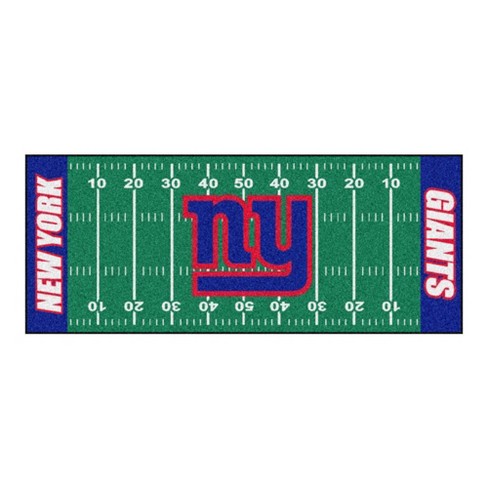 New York Giants Fan Mats Football Field, New York Giants Rug