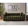 MINIMORE Modern 89.4''W Betty 3Seater Square Arms Chesterfield Sofa - 2 of 4