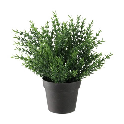 Northlight 9.5" Grass Artificial Potted Plant Table Top Decoration - Green