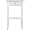 NicBex Nightstand with Storage Drawer Contemporary Side Table with Open Storage Shelf for Bedroom,Living Room - 3 of 4