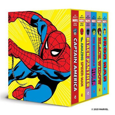 My Mighty Marvel First Book Collection - (A Mighty Marvel First Book) by  Marvel Entertainment (Mixed Media Product)