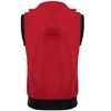 Lars Amadeus Men's Sleeveless Regular Fit Zipper Drawstring Hooded Vest Jacket - 2 of 4