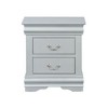 NicBex Nightstand with 2 Drawers,Modern Side Table with Storage Space and Wood Frame,Bedside Table for Bedroom,Living Room - 3 of 4