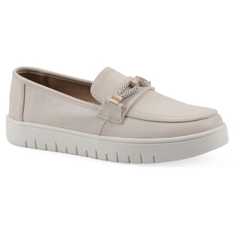 Женские туфли White Mountain Women's Naathan FOM Recovery Penny Loafer, Eggshell Smooth, 8