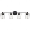 Savoy House Ballas 4 - Light Vanity in  Matte Black - 2 of 4