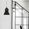 Crystorama Lighting Medford 1 - Light Sconce in  Matte Black - 3 of 4
