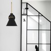 Crystorama Lighting Medford 1 - Light Sconce in  Matte Black - image 3 of 4