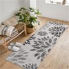 Fulvari Area Rug Non-Slip Floral Washable Living Room Throw Small Stain Resistant Rugs Low-Pile Rugs Boho Rugs - 3 of 4