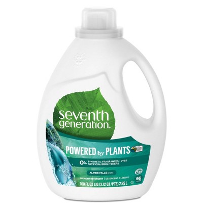 Seventh Generation Natural Liquid Laundry Detergent - Alpine Falls - 100 fl oz