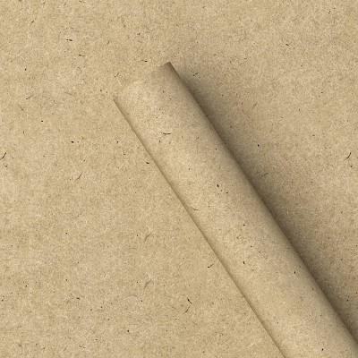 Image of 25 sq ft Kraft Christmas Gift Wrap Brown - Wondershop™: FSC Certified, 30" W x 10' L