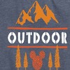 Women's - Disney - Outdoor Vibes Short Sleeve Graphic T-Shirt - 2 of 4