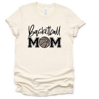 Simply Sage Market Women's Basketball Mom Colorful Black Short Sleeve Graphic Tee