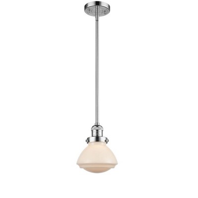Olean - 1 Light Stem Hung Mini Pendant In Industrial Style-7.75 Inches Tall and 6.75 Inches Wide