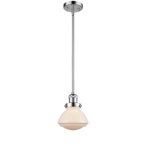 Olean - 1 Light Stem Hung Mini Pendant In Industrial Style-7.75 Inches Tall and 6.75 Inches Wide - 1 of 1