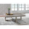 Lockthorne Coffee Table Black/Gray - Signature Design by Ashley: Mango Wood, MDF Top, Contemporary Style - 2 of 4