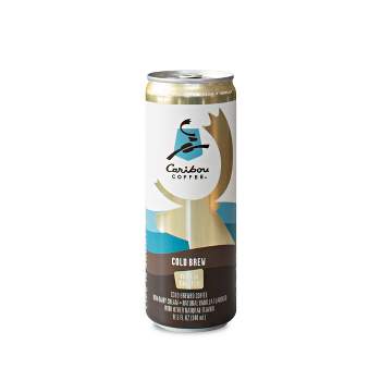 Caribou Coffee Cold Brew Vanilla Crafted - 11.5 fl oz Can