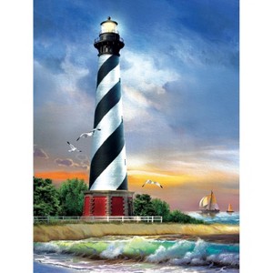 Sunsout Cape Hatteras Lighthouse 500 pc   Jigsaw Puzzle 28835 - 1 of 4