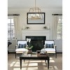 Elegant Lighting Declan 24 inch pendant in brass - 2 of 4