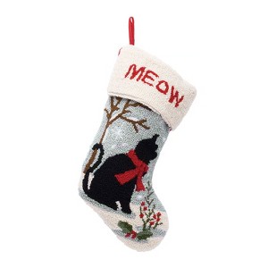 FIONECA Cat Hooked Stocking - 1 of 1