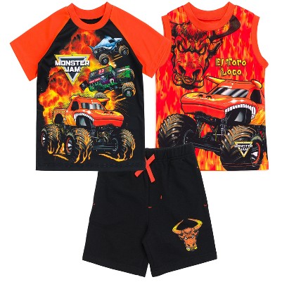 orange / black