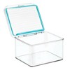 iDesign Plastic BPA-Free Pantry Food Storage Organizer Bin with Air-Tight Hinged Lid - Clear - 4 of 4