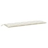 vidaXL Garden Bench Cushion Melange Cream 70.9"x19.7"x2.8" Fabric - 2 of 4