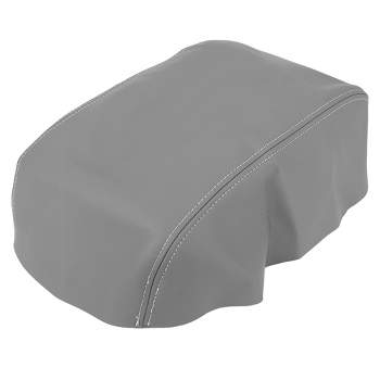 Unique Bargains Car Center Console Lid Armrest Seat Box Cover Protector Replacement Microfiber Leather for Toyota Camry 2007-2011 Gray