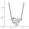 Black Bow Jewelry 14k White Gold Georgia Tech Yellow Jackets NCAA Necklace 18 Inch - 2 of 4