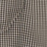 khaki/black microcheck